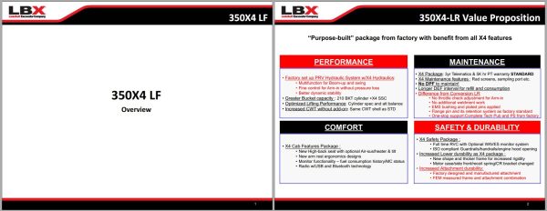 Link Belt Excavator 350X4 LF Overview 1
