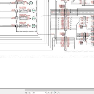 Link Belt Excavator 750X4 Electrical Schematic 1