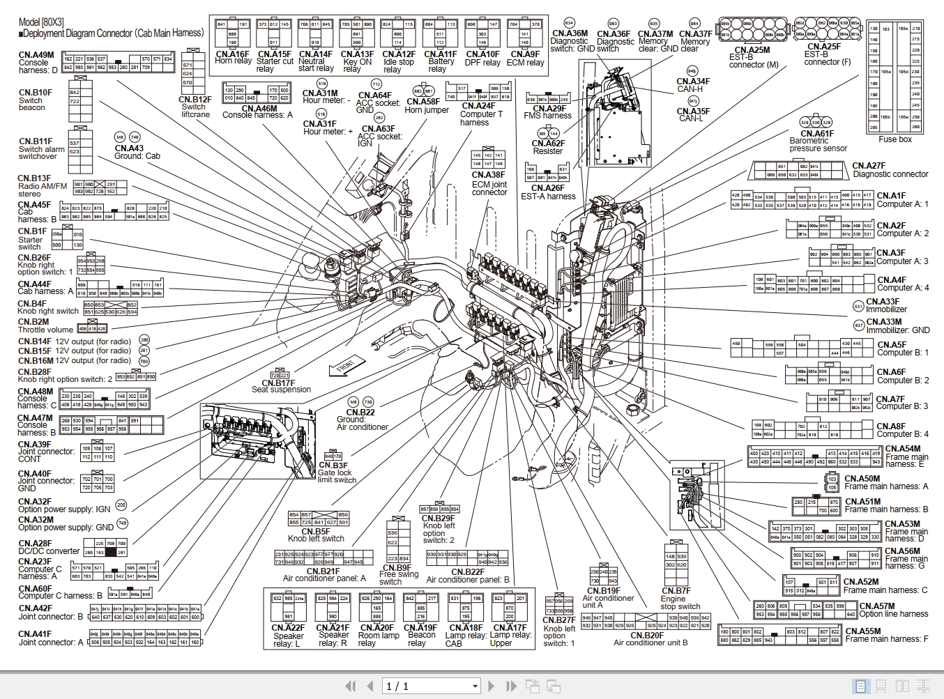 Link Belt Excavator 80X3 Engine DTC Information 1