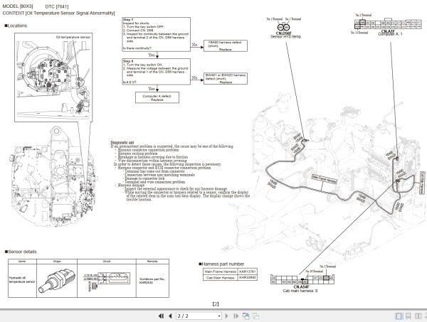 Link Belt Excavator 80X3 Engine DTC Information 2