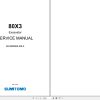 Link Belt Excavator 80X3 Service Manual WLSM0806 00LX 1