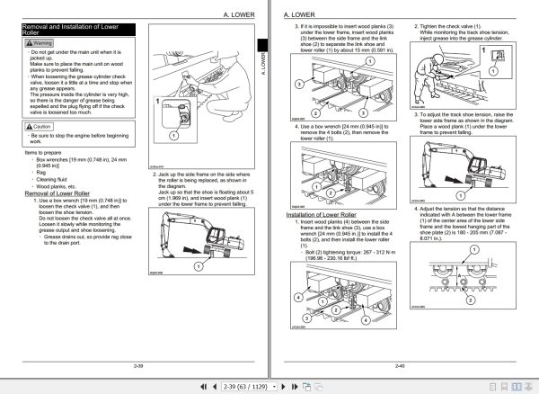 Link Belt Excavator 80X3 Service Manual WLSM0806 00LX 2
