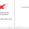 Link Belt Excavator X4 Series Training Manual 1