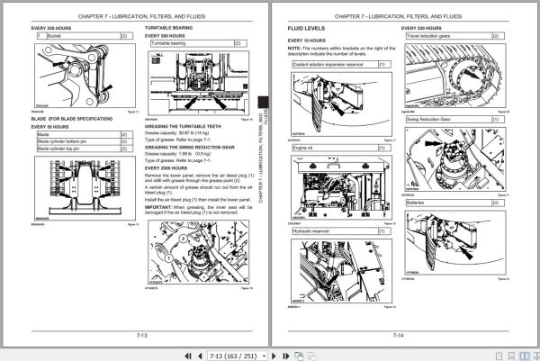 Link Belt Hydraulic Excavator 245X4 Operators Manual 245X4 OM LXG 00 2
