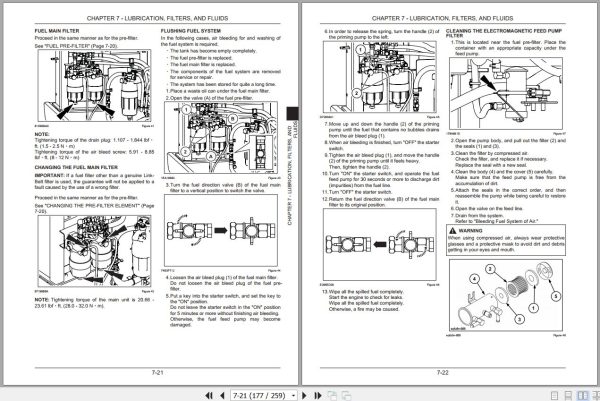 Link Belt Hydraulic Excavator 490X4 Operators Manual 470X4 OM LXG 01 2
