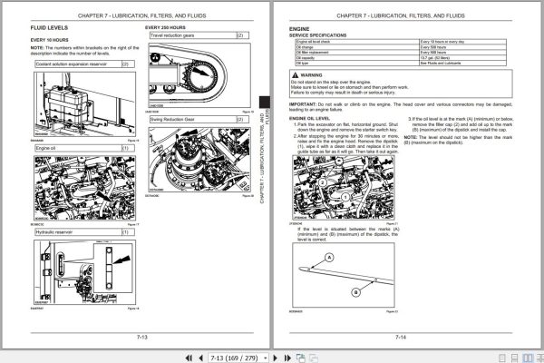 Link Belt Hydraulic Excavator 750X4 Operators Manual 750X4 OM LXG 00 2