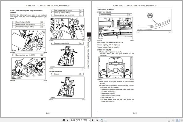 Link Belt Hydraulic Excavator 750X4 Operators Manual 750X4 OM LXG 01 2