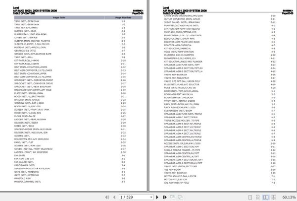 Loral Air Max System 1000 2000 Parts Catalog 503598D1 1