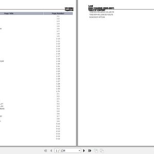 Loral Chassis 6300 Parts Manual WR128394 1