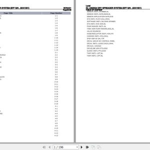 Loral Dry Spreader System NLL3020G4 Parts Catalog 507644D1 1