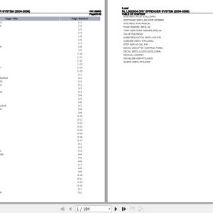 Loral Dry Spreader System NLL3020G4 Parts Catalog WR128695 1