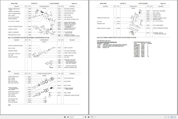 Lovol Engine Injection Pump Specification Part Service Manual Update 2022 2