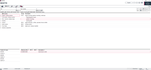MAN MANTIS EPC V768 03.2025 Spare Parts Catalog 5