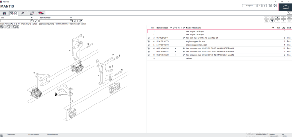 MAN MANTIS EPC V768 03.2025 Spare Parts Catalog 6