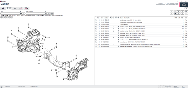 MAN MANTIS EPC V768 03.2025 Spare Parts Catalog 7