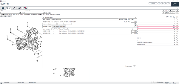 MAN MANTIS EPC V768 03.2025 Spare Parts Catalog 8