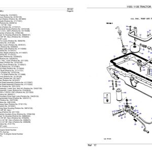 Massey Ferguson 1105 1135 Tractor Parts Catalog 651327 1