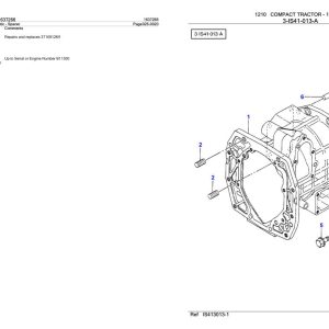 Massey Ferguson 1210 Compact Tractor Parts Catalog 1637266 1