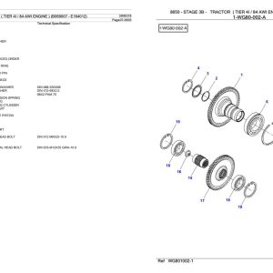 Massey Ferguson 8650 Tractor Parts Catalog 3906318 1