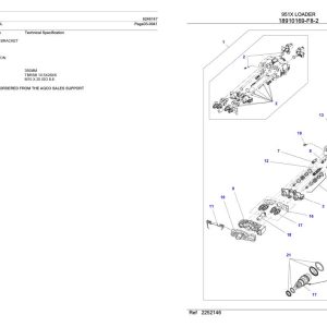 Massey Ferguson 951X Loader Parts Catalog 6246147 1