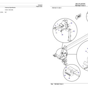 Massey Ferguson 9812 Planter Parts Catalog 79036257 1
