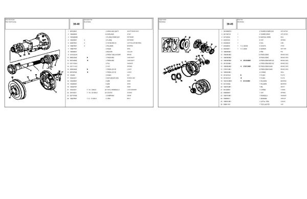 Massey Ferguson T240 Domestic Uzel Turkey Parts Catalog Uzt3005 1
