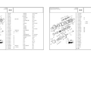 Massey Ferguson T288G Face Lift Domestic Uzel Turkey Parts Catalog UZT3009 1