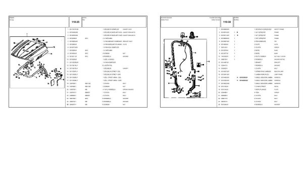 Massey Ferguson T3060 Domestic Uzel Turkey Parts Catalog UZT3001 2