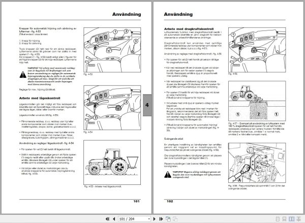 McCORMICK Tractor F60 to F105XL Frukt Operator Maintenance Manual OM9 10693SW SV 2