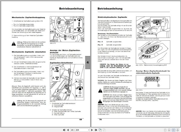 McCORMICK Tractor Obstbau F60 to F105XL Operator Maintenance Manual OM9 10643GE DE 2