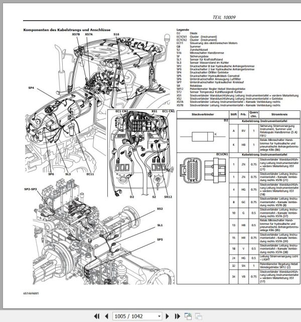 McCORMICK Tractor X60.20 X60.30 X60.40 X60.50 Service Manual 6514696M1 DE 3