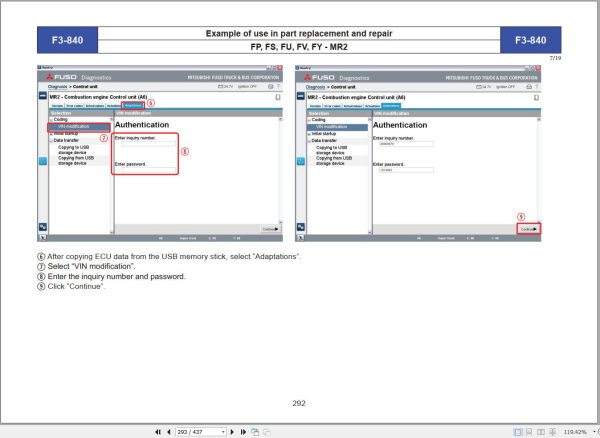 Mitsubishi FUSO Diagnostics Operation Manual 90EXX0002 2