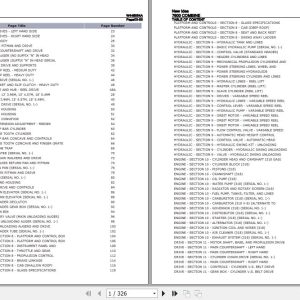 New Idea Combine 7600 Parts Catalog W448064A 1