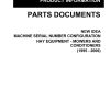 New Idea Machine Hay Equipment Mowers Conditioners 1995 2006 Parts Documents AG332931 1