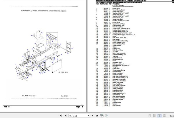 New Idea Uni Power Unit 706D Parts Catalog 985975 2