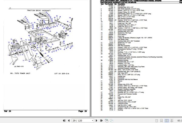 New Idea Uni Power Unit 707D Parts Catalog 986366 3