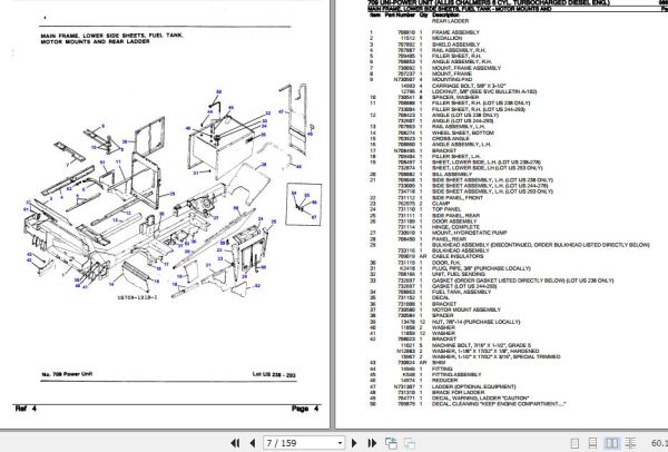 New Idea Uni Power Unit 709 Parts Catalog 986171 2