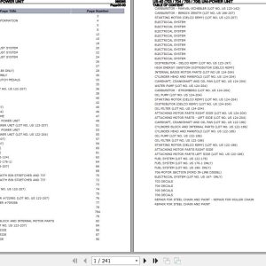 New Idea Uni Power Unit US 40 Parts Catalog 986365 1