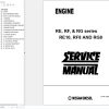 Nissan Engine RE RF RG series RE10 RF8 RG8 Service Manual SMEREFGE00 1