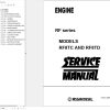 Nissan Engine RF series RF8TC RF8TD Service Manual SMERF8TE01 1
