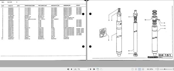 OM Pimespo Forklift PDF 3.34GB Spare Parts Catalog Collection 4
