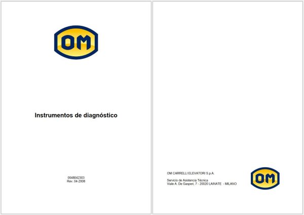 OM Pimespo Forklift PDF 4.99GB Workshop Service Manual 4
