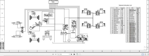 Sany Crane SRC600C Electrical Hydraulic Schematics 1