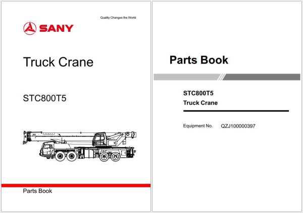 Sany Machinery Shop Parts Operators Manual Diagrams Collection 3