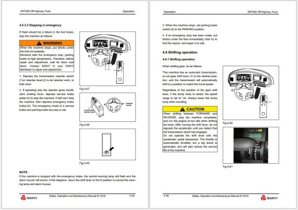 Sany Machinery Shop Parts Operators Manual Diagrams Collection 6