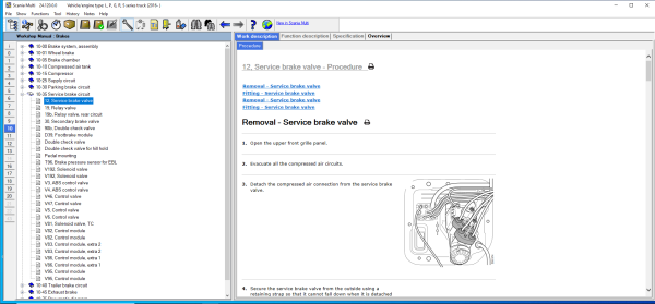 Scania Multi 01.2025 EPC Workshop Manual 6