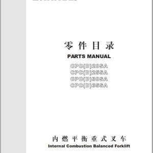 Shangli Forklift CPCD20SA to CPC35SA Parts Catalog EN ZH 1