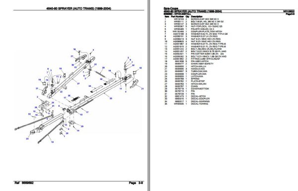Spra Coupe Sprayer 4440 80 Parts Catalog WR128523 3