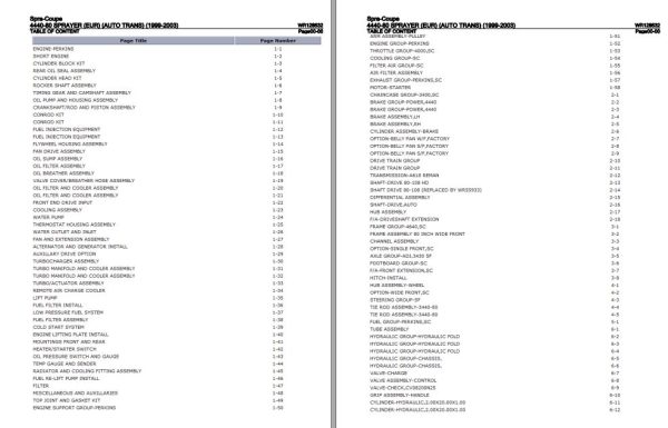 Spra Coupe Sprayer 4440 80 Parts Catalog WR128532 1