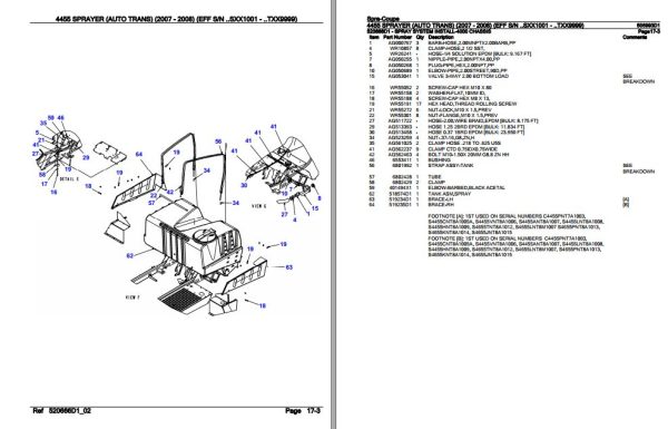 Spra Coupe Sprayer 4455 Parts Catalog 506993D1 3